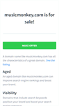 Mobile Screenshot of musicmonkey.com